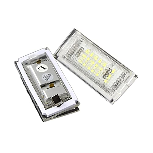 Lámpara de matrícula de coche sin error para BMW E46 4D soluciona fallo de luz fundida