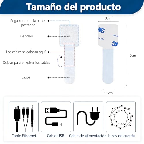 Grapas adhesivas para cables 8 Imagen adicional