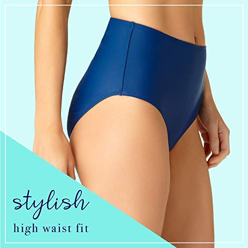 Image of Catalina High-Waisted Bikini Bottoms, Bathing Suit, Swimsuits for Women