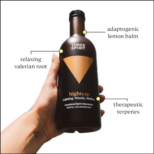 image for Three Spirit Non-Alcoholic Alternative Spirit - The Nightcap, 50cl | A