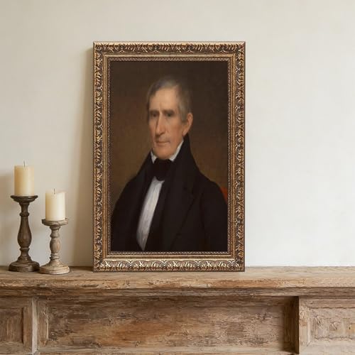 Impression sur toile William Henry Harrison cadre facile à poser