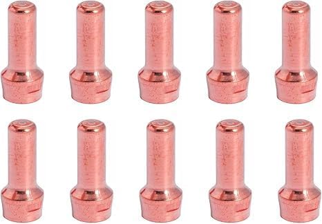 10-PK KP2844-1 Electrode Tip Compatible with Lincoln Tomahawk 1000 LC65 Plasma Cutter, Plasma Torch Consumable Replacement