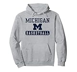 Michigan Wolverines Basketball Officially Licensed Pullover Hoodie