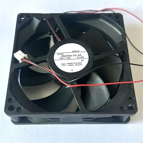 Ventilateur 90mm 12V stable et silencieux 09225SA-12L-AA pour châssis de serveur