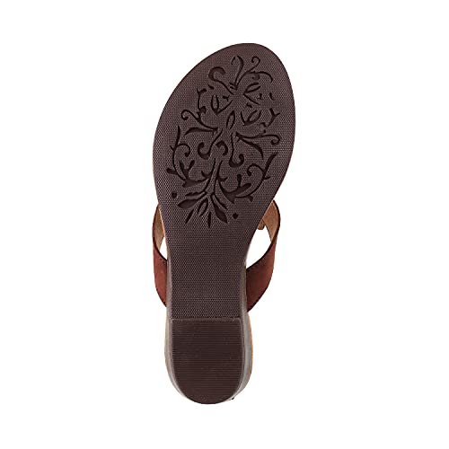 Image of Mochi Women Velvet Sandals (32-1068)
