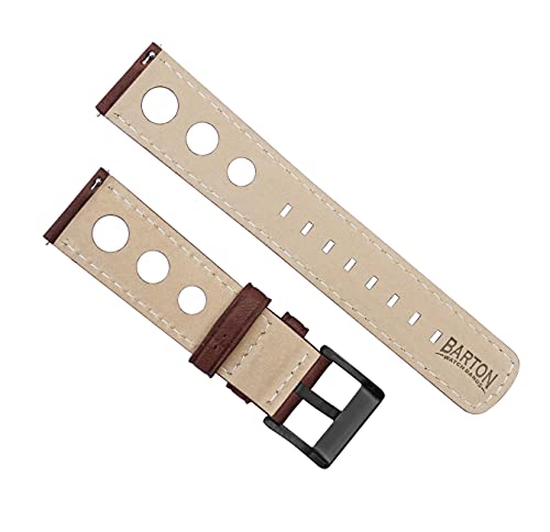 Image of Barton Racing & Rally Horween Leather Straps with Integrated Quick Release Spring Bars - Watch Bands
