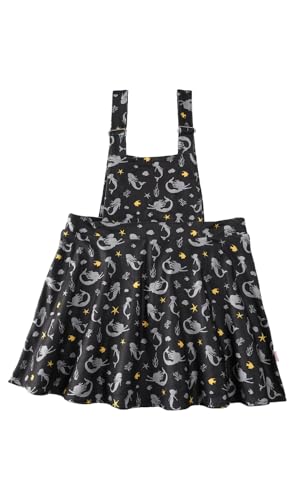 Image of CutiePlusU Women's Suspender Dress Adjustable Suspenders Skirt Cartoon Printed Overalls
