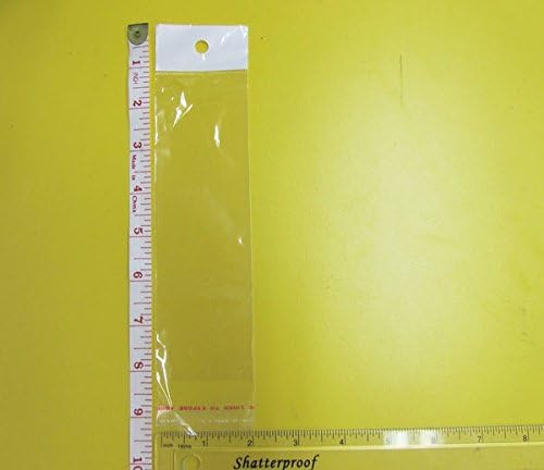 Hang 1 500pcs Self Adhesive Clear Resealable Cellophane 5x18cm Bag Hole/Cello US Seller Ship Fast image 2