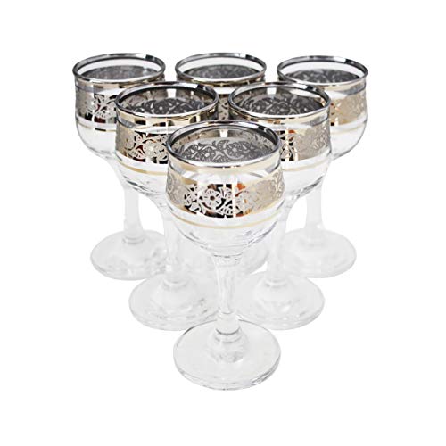 Vasos para digestivos y licores - 60 ml - Conjunto de 6