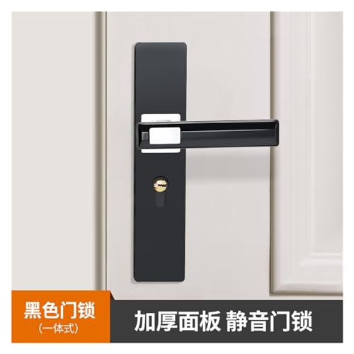 Serrure de porte de salle de bain intérieure moderne en zinc robuste - 4
