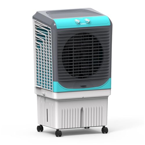 Image of Symphony Maxwind 80XL+ Desert Air Cooler | CFD Technology | 3-Side Honeycomb Pads | 80L | Easy-Fill | Powerful Air Throw | Easy Mobility | 1Year Warranty