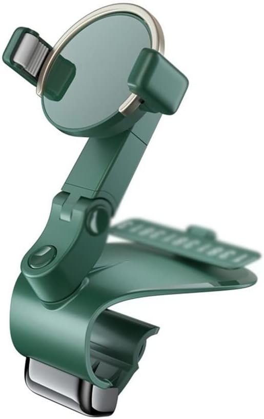 Rotating Mobile Phone Holder Dashboard Rearview GPS Navigation with Parking Number Plate