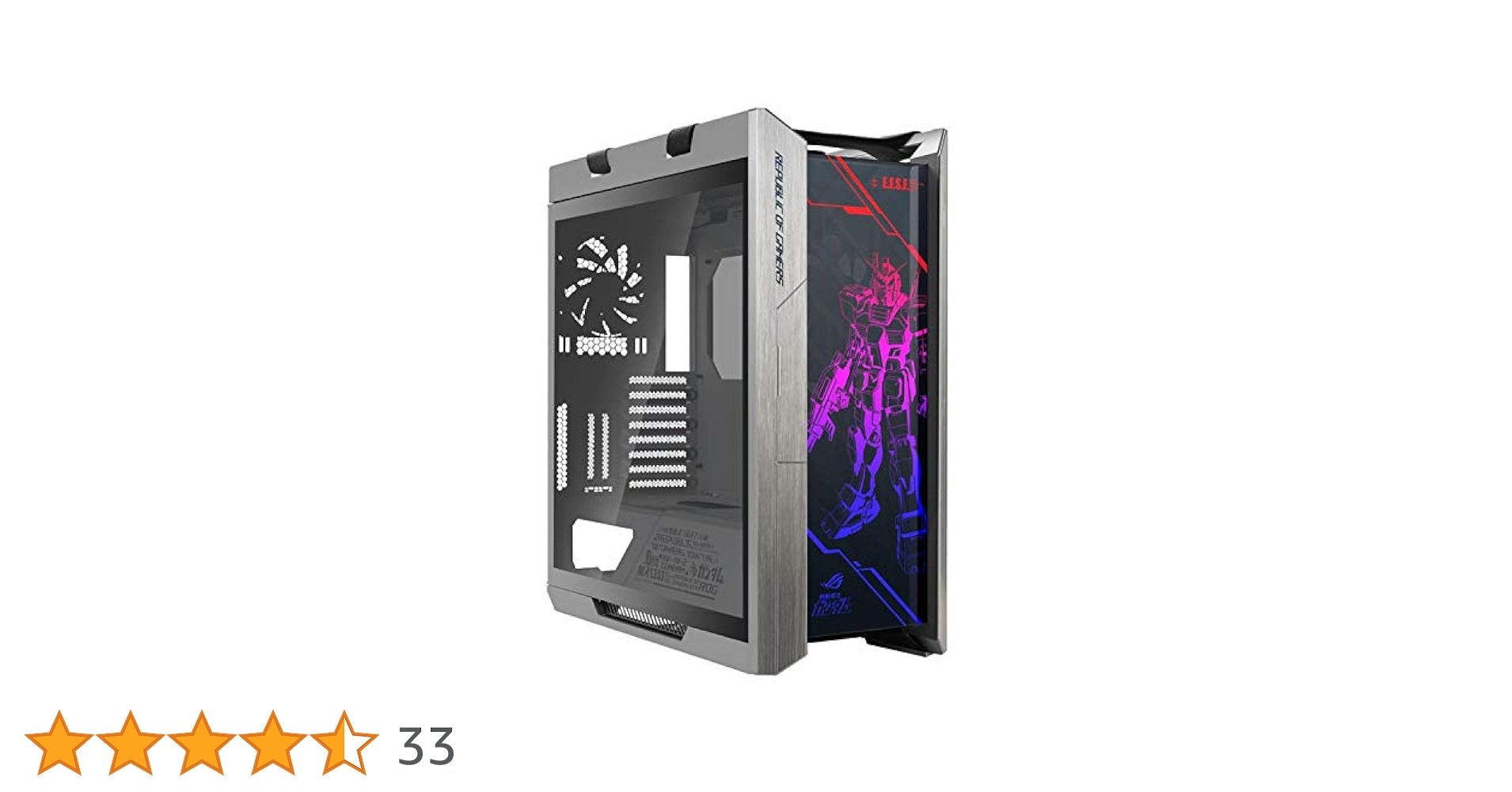 PCケース(自作PC用) ASUS ROG Strix Helios GX601 GUNDAM ASUS ROG STRIX Helios GUNDAM EDITION RGB ATX/EATX mid-tower