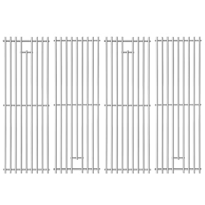 CANDANA Grill Grates Replacement Parts, Grill Grates Replacement Stainless Steel 19 3/4" x 27" for Chargriller Akorn 2121, 2123, 2222, 2828, 3001, 3030, 3725, 4000, 5050, 5252, 5650,9020