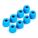 4 Pairs/8 PCS Foam Earbud Tips, KZ ZS10 PRO Replacement Memory Foam IEM Tips, Soft in Ear Monitor Eartips for 5mm-6.5mm Headphones, ZS10 PRO X, ZSN PRO X, EDX PRO, CCZ Melody, ZS12 PRO X (Medium)