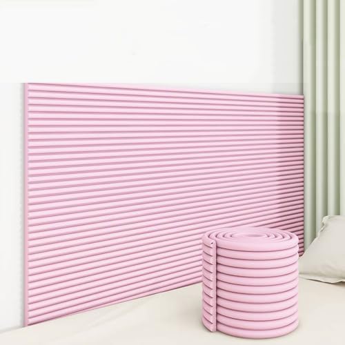 Self-Adhesive Wall Padding for Kids - Soft 3D Upholstered Wall Panels, Peel and Stick Cushions for Bedroom Headboard, Safe DIY Wall Decor for Children