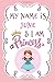 My Name is June and I am a Princess Pink Notebook / Journal 6x9 Ruled Lined 120 Pages School Degree Student Graduation university: June's Personalized ... Perfect gift Princess pink Custom jour