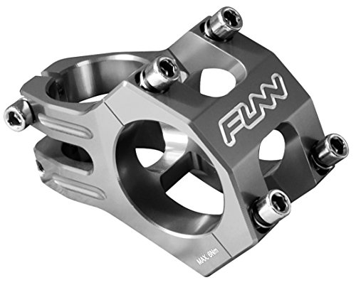 Funn ファンドゥロ(Funnduro) MTB ステム 31.8 mm × 35mm ハンドルステム - クランプ直径:31.8mm - マウンテンバイク BMX 自転車 に適用 バイク ハンドル ステム(長さ:35mm, グレー)