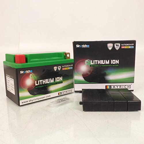 skyrich Batería de litio para motocicleta BMW 1300 K S 2009 a 2014 Ytx20ch-bs hjtx20ch-fp-s 6ah nuevo