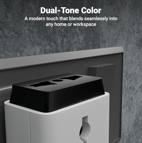 Image of Zebronics Power Plug 31 Power Extension Socket, 1440W Max, 6A Rated Input Current, Universal Sockets, Compact Design, Durable Build, Dual-Tone Finish (Pack of 2)