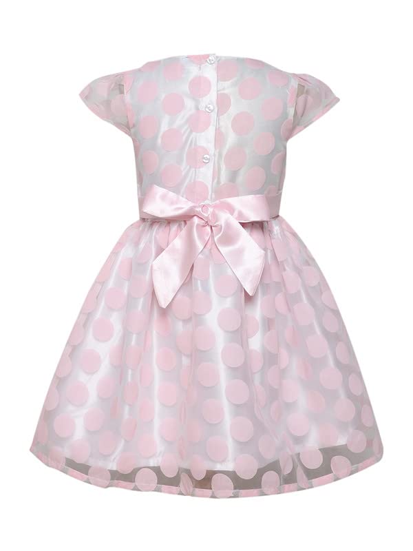 Image of Funshine Girls Spring Summer Casual Dress for Kids | Soft Breathable Comfortable Everyday Wear for Play School Outings Birthday Parties & Family Occasions | Stylish Lightweight Trendy Outfit