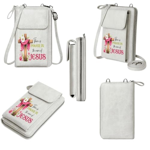 Image of KUKOO Small Crossbody Bags for Women PU Leather Cell Phone Purse Wallet with Credit Card Slots