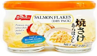 Nissui Salmon Flakes(Dry Pack) 3.88 oz