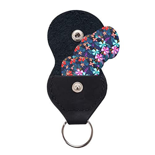 Lot de 6 médiators pour guitare acoustique, guitare électrique, basse, ukulélé – Fin, moyen et épais – Bleu floral - Les Beatles, Paul McCartney, John Lennon, RIngo Starr, George Harrison Lot de 6 médiators pour guitare acoustique, guitare électrique, basse, ukulélé - Fin, moyen et épais - Bleu floral – Image 6