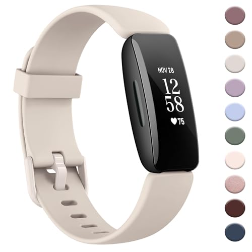 AK Band Compatible with Fitbit Inspire 2 Bands for Women Men Adjustable Replacement Sport Wristbands Straps for Fitbit Inspire 2 / Ace 3 (Starlight)