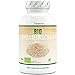 Produktbild Bio Flohsamenschalen - 365 vegane Kapseln - 3000 mg je Tagesdosis - Premium: 100% Bio Flohsamen aus Indien, 99+% Reinheit, fein gemahlen - Laborgeprüft - Vegan - Nachhaltig angebaut - Ohne Zusätze