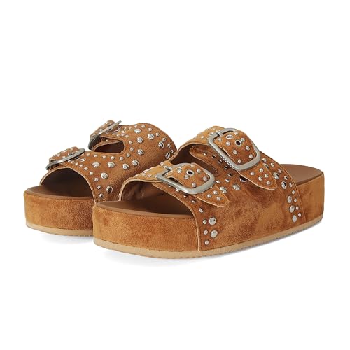 Image of Raffia Sandals for Women Platform Slide Sandals Espadrille Adjustable Double Buckle Summer Comfortable Cute Woven Casual Beach Shoes