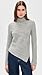 STAUD Women's Sidney Sweater, Heather Grey, S