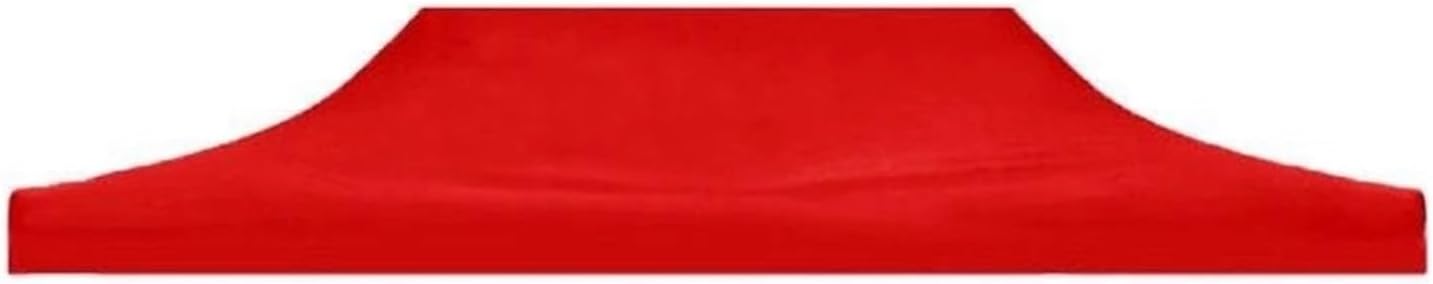 Waterproof Gazebo Canopy Top Cover Replacement for 3x3meter/2x2m Four Corner Tent Foldable Patio Pavilion Cloth Red Color