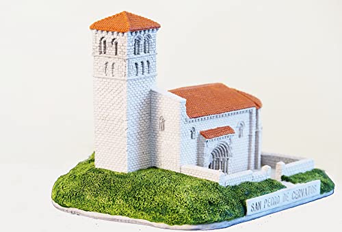 San Pedro de Cervatos église romane Cantabrie grande maquette d'architecture 130 x 120 x 100 cm