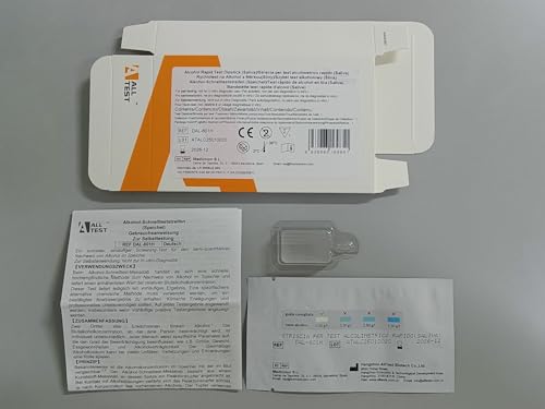 3X Alltest Alcool Test - Alcol Selftest Saliva Test