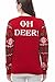 v28 Women's Patterns Reindeer Snowman Tree Snowflakes Christmas Sweater Cardigan