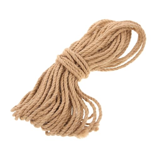 IWOWHERO Cuerda Natural De Sisal para Jardín Resistente Manualidades