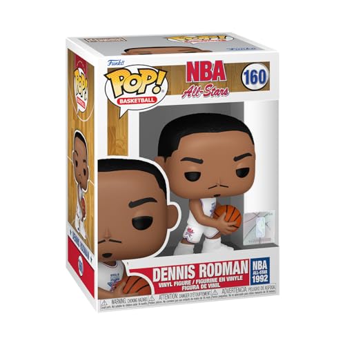 Funko Pop! NBA: Legends - Dennis Rodman​​ Rodman - (1992) - NBA Legends - Figura de Vinilo Coleccionable - Idea de Regalo- Mercancia Oficial - Juguetes para Niños y Adultos - Sports Fans