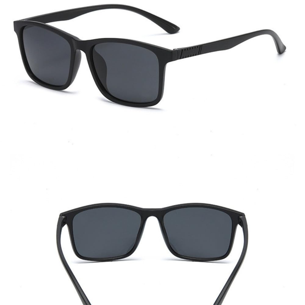 Gafas de sol para hombre con montura TR, polarizadas, amarillas, para conducir, pesca y deportes, con protección UV4.