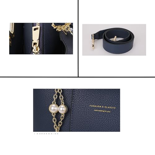 Bolso de cuero genuino para dama tipo tote miniatura 7