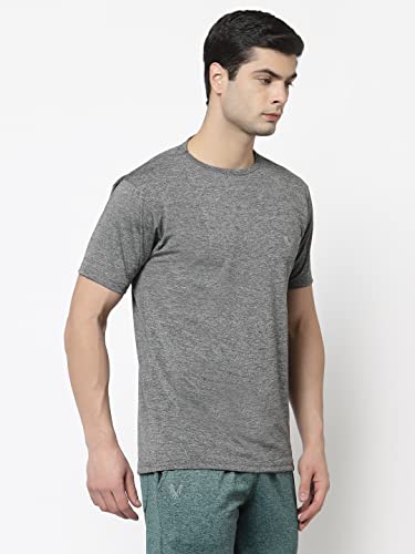 Image of UZARUS Men's Dry Fit Sports Gym Regular T-Shirt