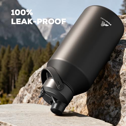 POWCAN 64oz Insulated Water Bottle