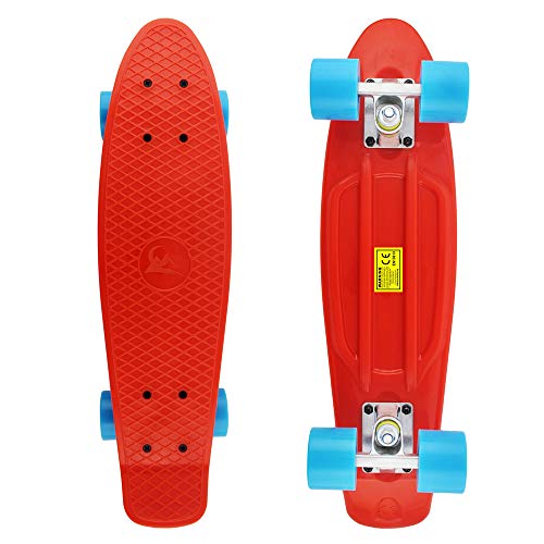 image for Meketec Skateboards Children 22 inch Complete Mini Criuser Kids Skateb