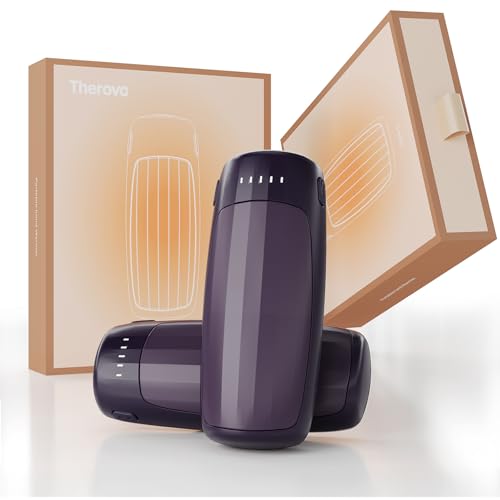 Therova Rechargeable Hand Warmers 2 Pack, 6000mAh Battery