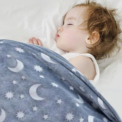 Couverture phosphorescente chaude : cadeau mignon et réconfort de nuit