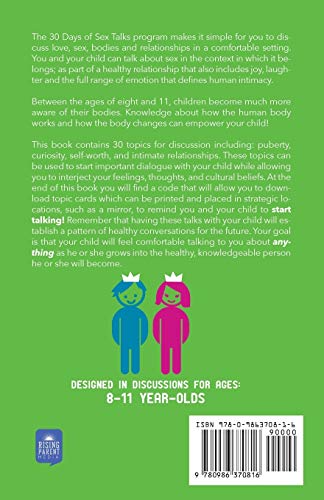 30 Days Of Sex Talks For Ages 8-11: Empowering Your Child With Knowledge Of Sexual Intimacy #TOP1