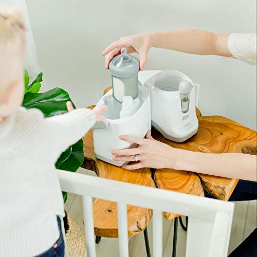 The First Years Night Cravings Bottle Warmer & Cooler, Blue/White - Thumbnail 5