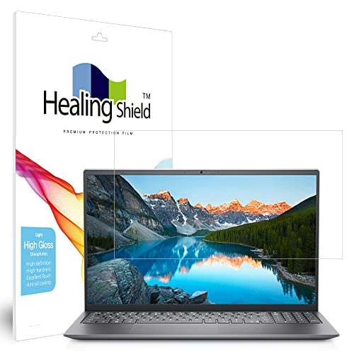 Muellery Healingshield スキンシール液晶保護フィルム Screen Protector Light Oleophobic High Gloss Film Compatible with Dell Inspiron 15 5510 PH
