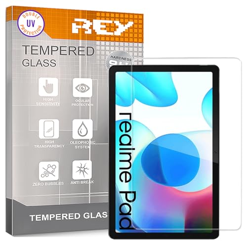 Protector de Pantalla para Tablet REALME Pad X 11', Cristal con Doble Protección UV, Vidrio Templado Premium 9H+