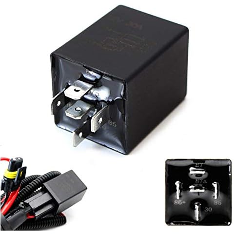 iJDMTOY 10-Second Delay 5-Pin 12V Relay Cover